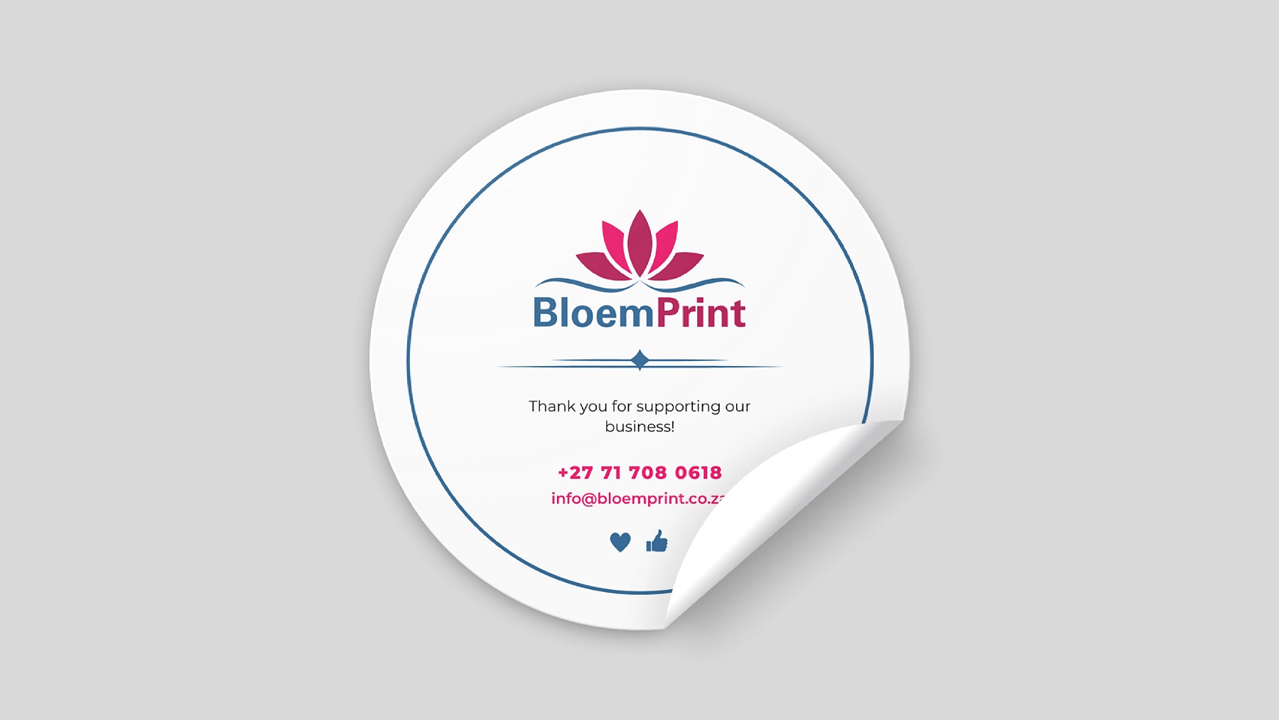 Custom Sticker Printing | BloemPrint